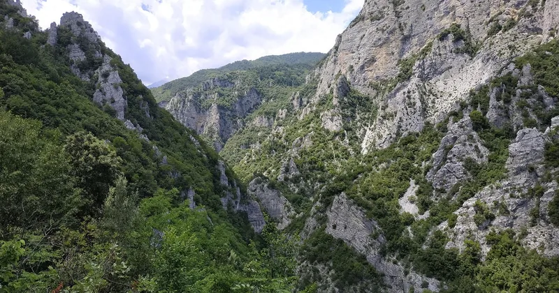 Enipeas Gorge Guided Hike to Litochoro